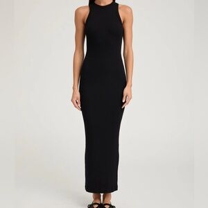 KAIN black tank maxi dress size small